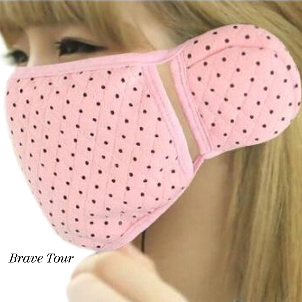 Brave Tour Cold-proof Mask Earmuff Cycling Hiking Warmer Mask Pink